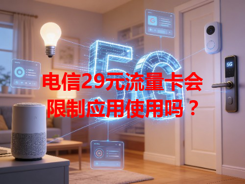 电信29元流量卡会限制应用使用吗？