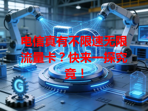 电信真有不限速无限流量卡？快来一探究竟！
