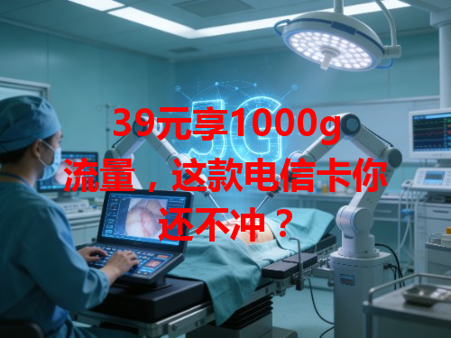 39元享1000g流量，这款电信卡你还不冲？