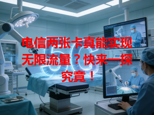 电信两张卡真能实现无限流量？快来一探究竟！