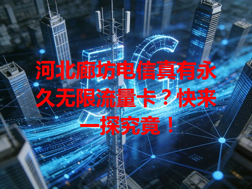 河北廊坊电信真有永久无限流量卡？快来一探究竟！