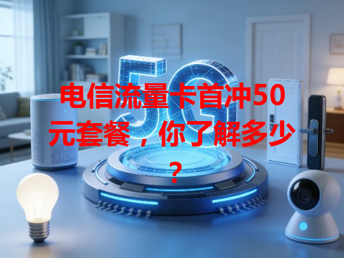 电信流量卡首冲50元套餐，你了解多少？
