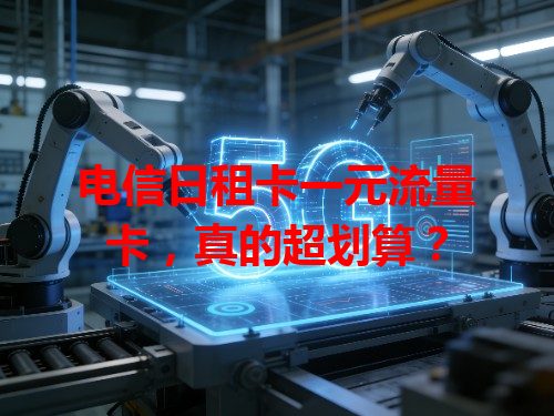 电信日租卡一元流量卡，真的超划算？