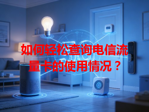 如何轻松查询电信流量卡的使用情况？