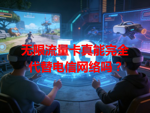 无限流量卡真能完全代替电信网络吗？