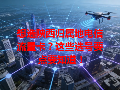 想选陕西归属地电信流量卡？这些选号要点要知道！