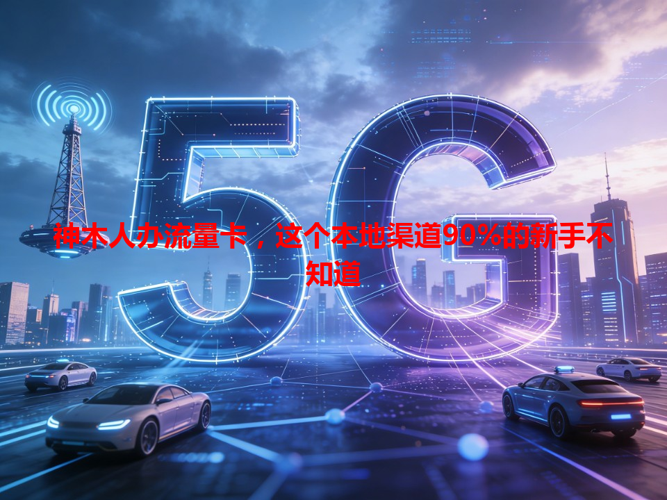 神木人办流量卡，这个本地渠道90%的新手不知道
