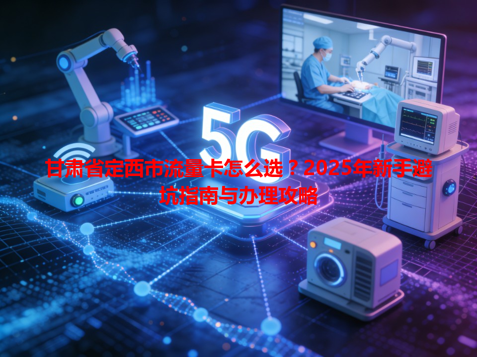 甘肃省定西市流量卡怎么选？2025年新手避坑指南与办理攻略