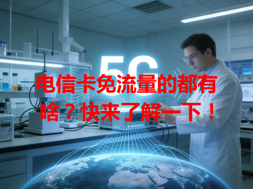 电信卡免流量的都有啥？快来了解一下！