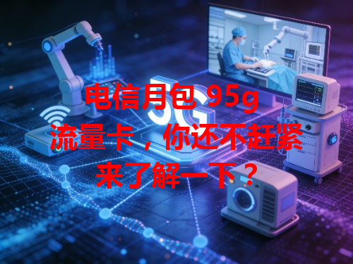 电信月包 95g 流量卡，你还不赶紧来了解一下？