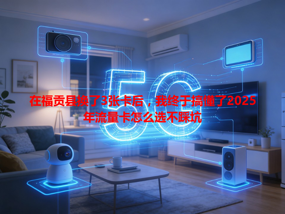 在福贡县换了3张卡后，我终于搞懂了2025年流量卡怎么选不踩坑
