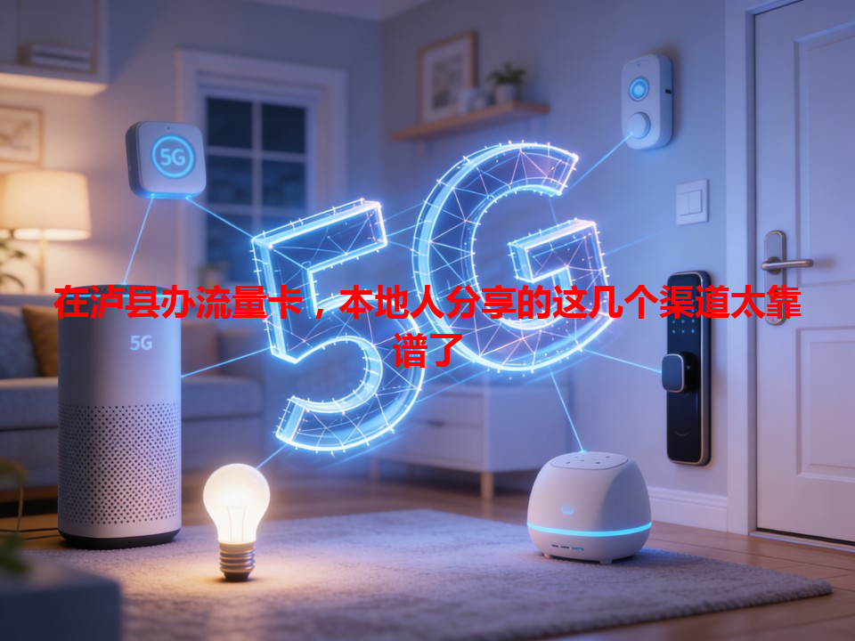 在泸县办流量卡，本地人分享的这几个渠道太靠谱了