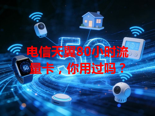 电信天翼80小时流量卡，你用过吗？
