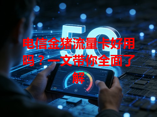 电信金猪流量卡好用吗？一文带你全面了解