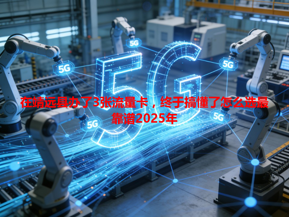 在靖远县办了3张流量卡，终于搞懂了怎么选最靠谱2025年