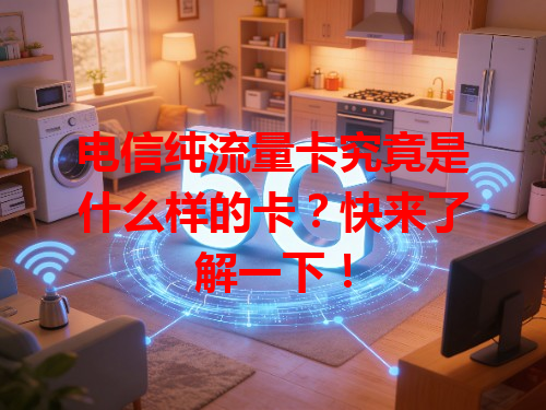电信纯流量卡究竟是什么样的卡？快来了解一下！