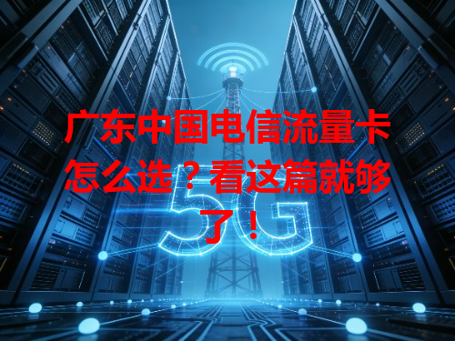 广东中国电信流量卡怎么选？看这篇就够了！