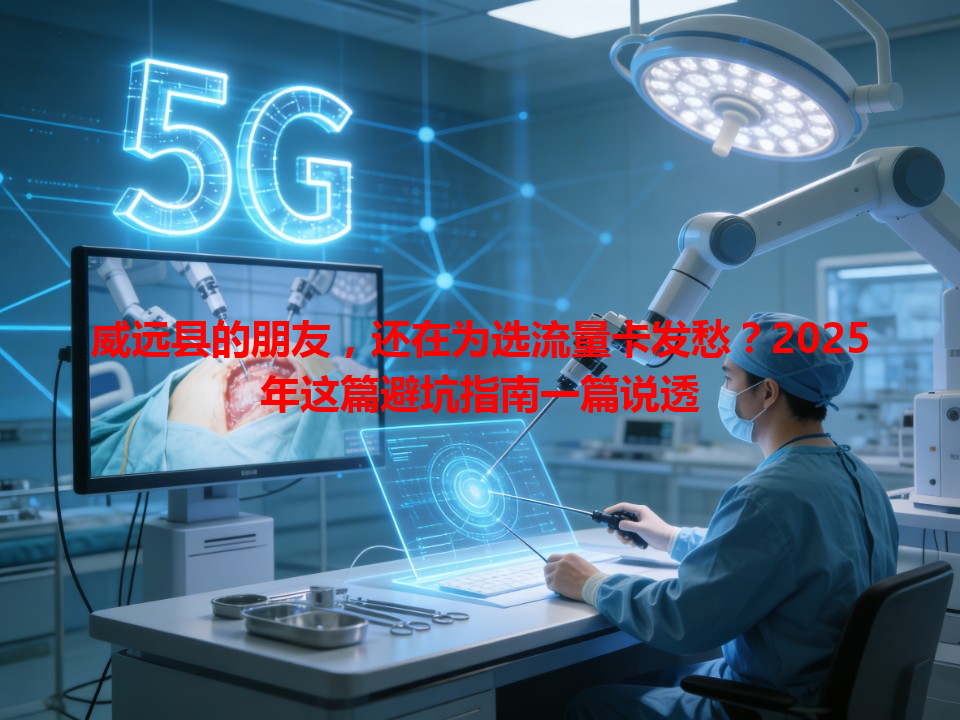 威远县的朋友，还在为选流量卡发愁？2025年这篇避坑指南一篇说透