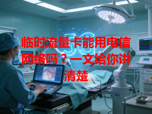 临时流量卡能用电信网络吗？一文给你讲清楚