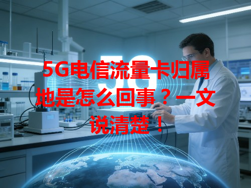 5G电信流量卡归属地是怎么回事？一文说清楚！
