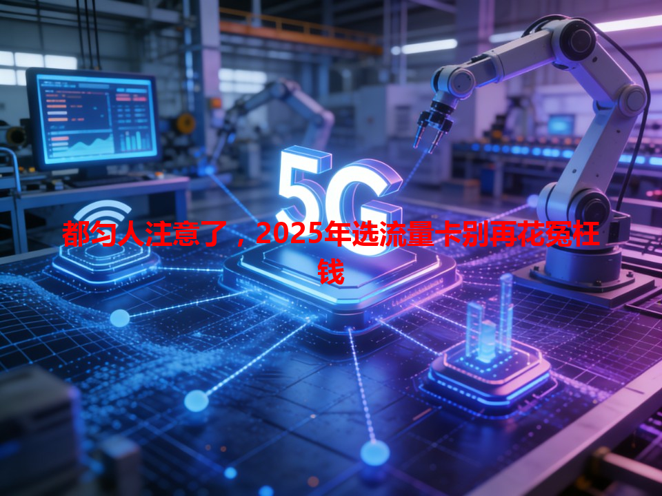 都匀人注意了，2025年选流量卡别再花冤枉钱