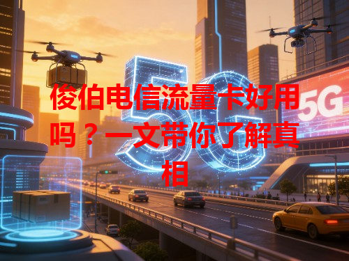 俊伯电信流量卡好用吗？一文带你了解真相
