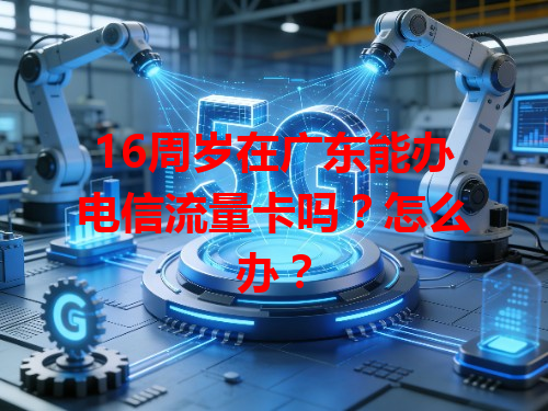 16周岁在广东能办电信流量卡吗？怎么办？