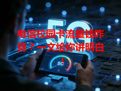 电信校园卡流量钱咋算？一文给你讲明白！