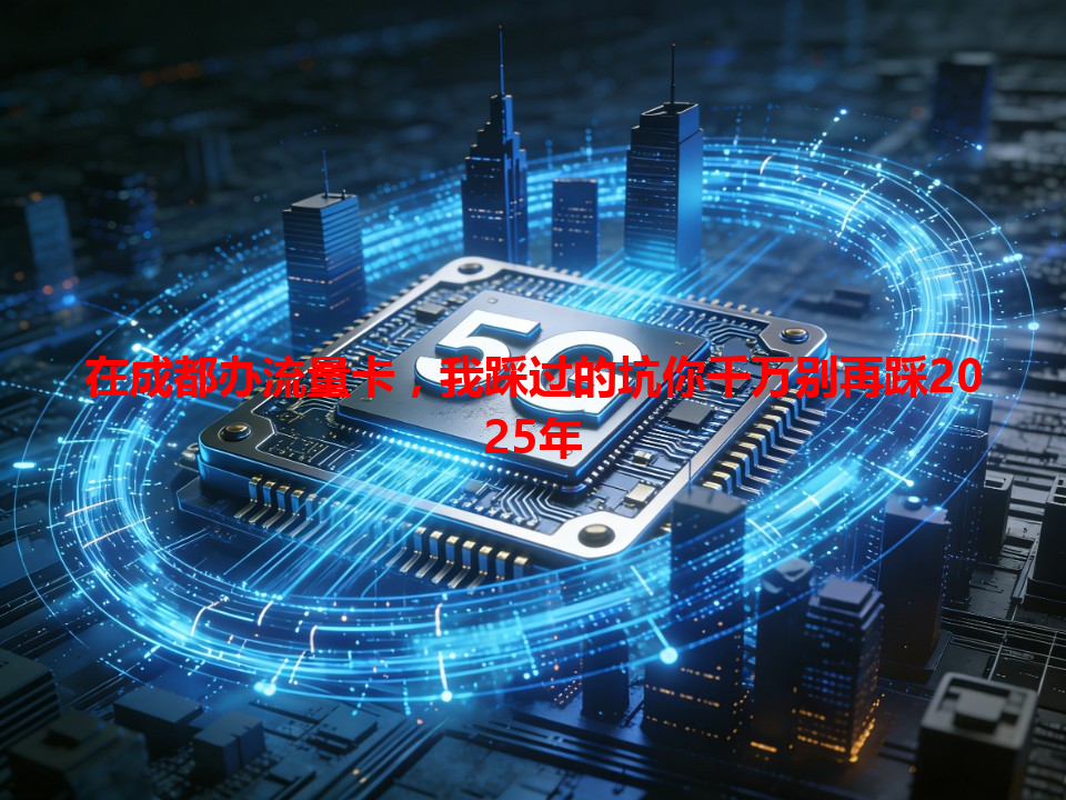 在成都办流量卡，我踩过的坑你千万别再踩2025年