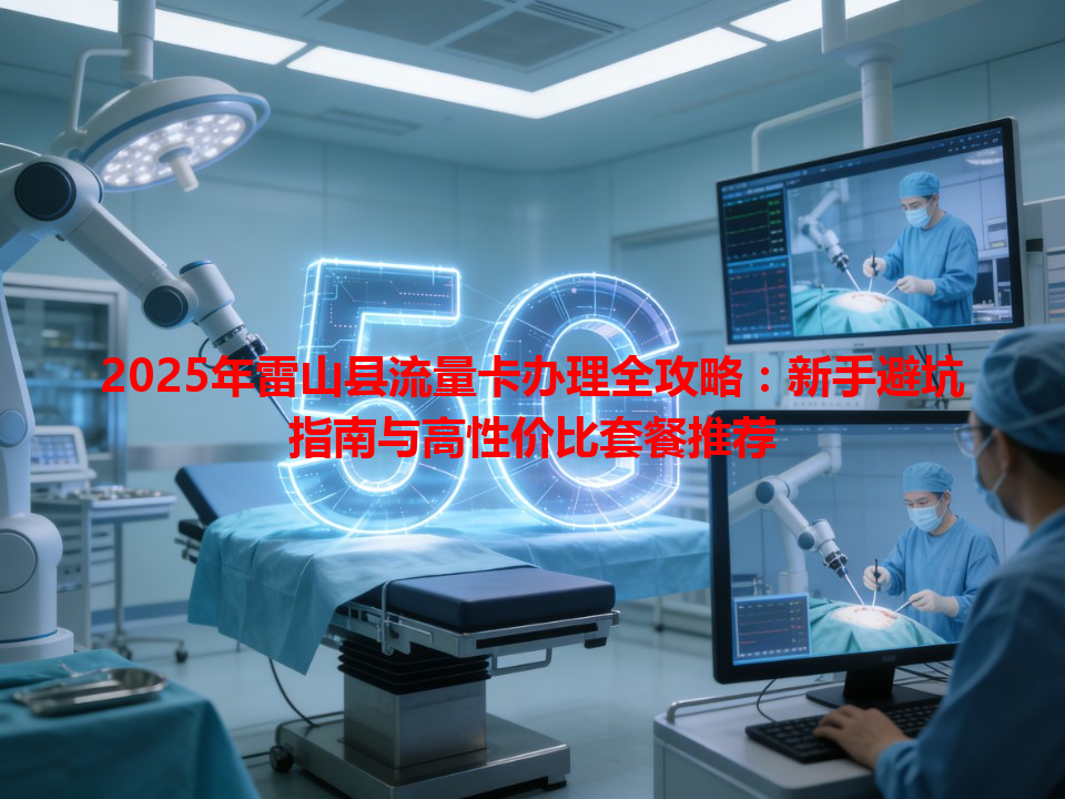 2025年雷山县流量卡办理全攻略：新手避坑指南与高性价比套餐推荐