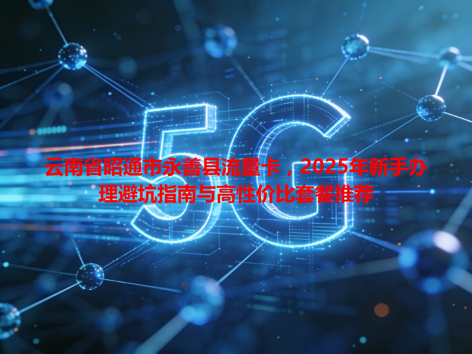 云南省昭通市永善县流量卡，2025年新手办理避坑指南与高性价比套餐推荐