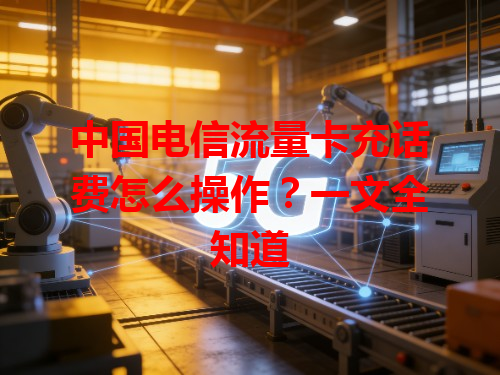 中国电信流量卡充话费怎么操作？一文全知道