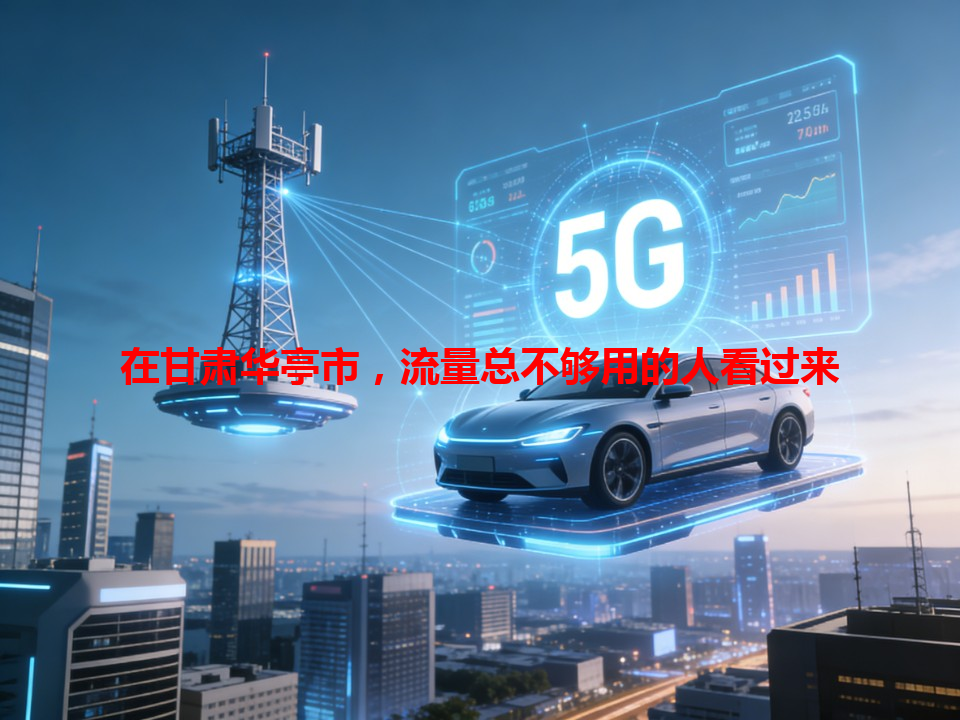 在甘肃华亭市，流量总不够用的人看过来