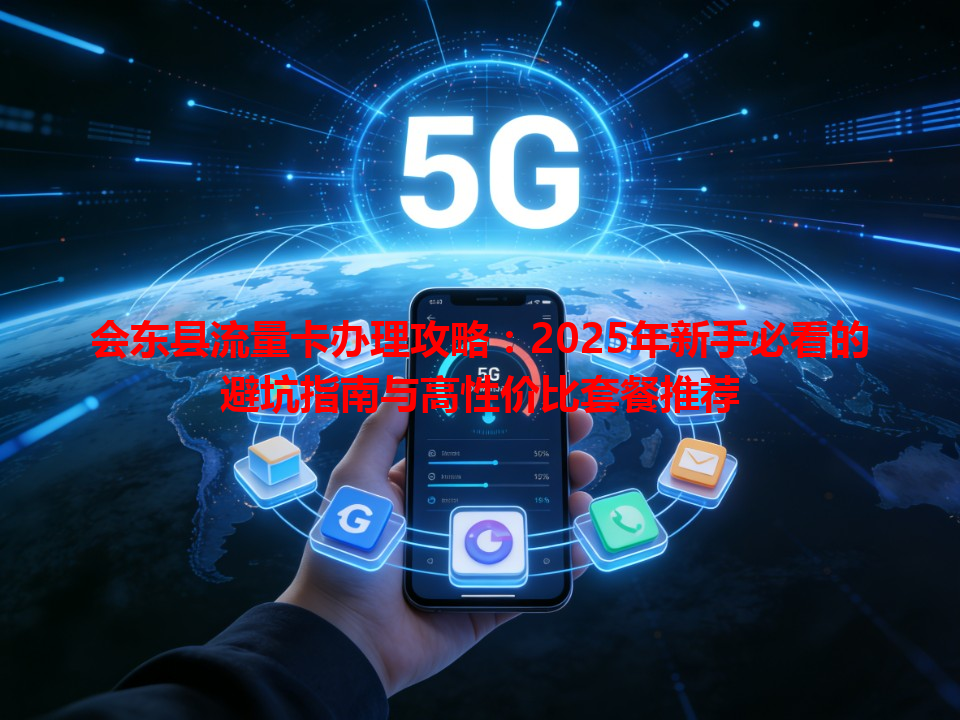 会东县流量卡办理攻略：2025年新手必看的避坑指南与高性价比套餐推荐