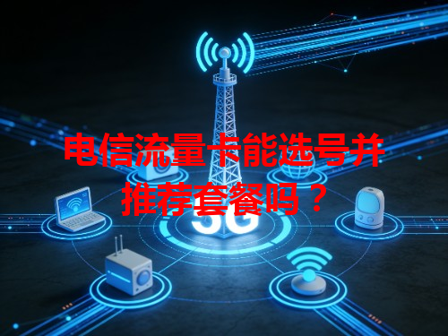 电信流量卡能选号并推荐套餐吗？