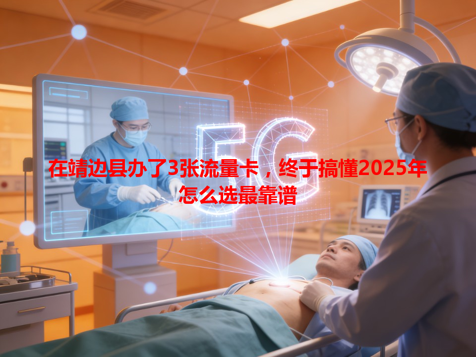 在靖边县办了3张流量卡，终于搞懂2025年怎么选最靠谱