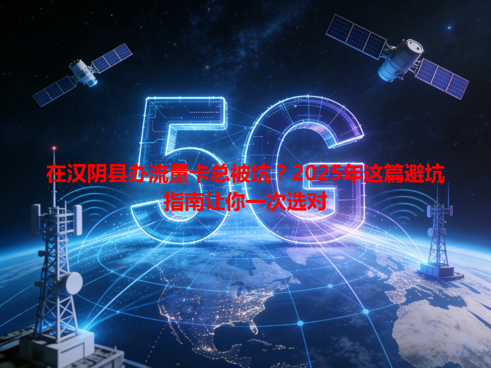 在汉阴县办流量卡总被坑？2025年这篇避坑指南让你一次选对