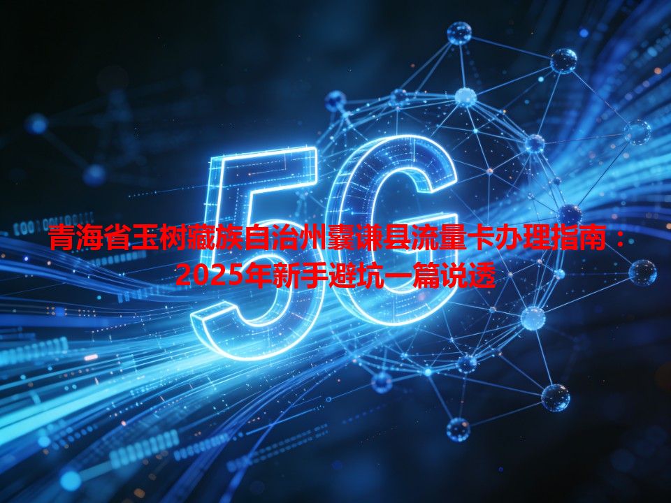 青海省玉树藏族自治州囊谦县流量卡办理指南：2025年新手避坑一篇说透