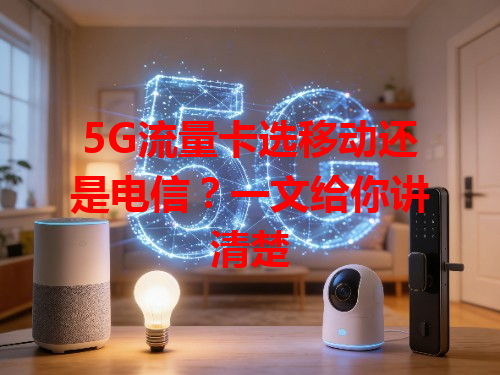 5G流量卡选移动还是电信？一文给你讲清楚