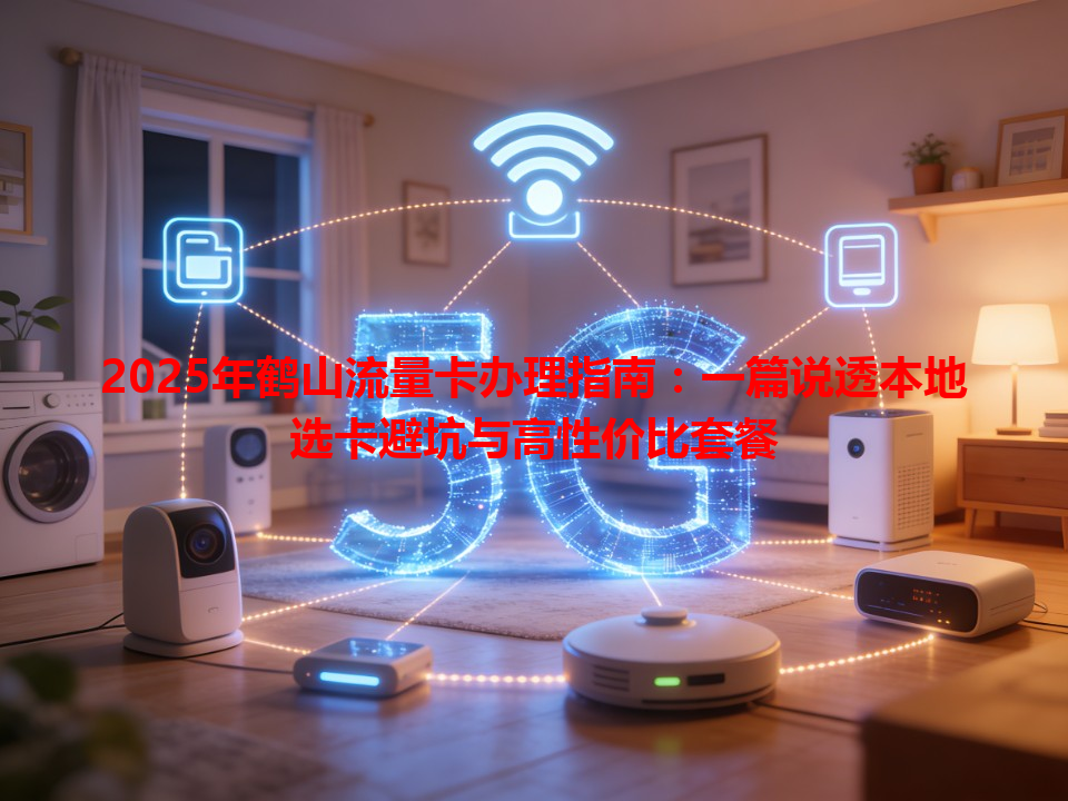 2025年鹤山流量卡办理指南：一篇说透本地选卡避坑与高性价比套餐