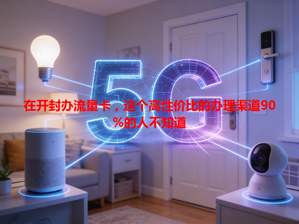 在开封办流量卡，这个高性价比的办理渠道90%的人不知道
