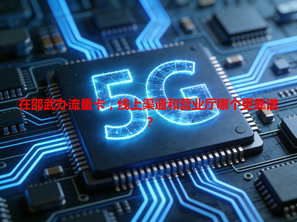 在邵武办流量卡，线上渠道和营业厅哪个更靠谱？
