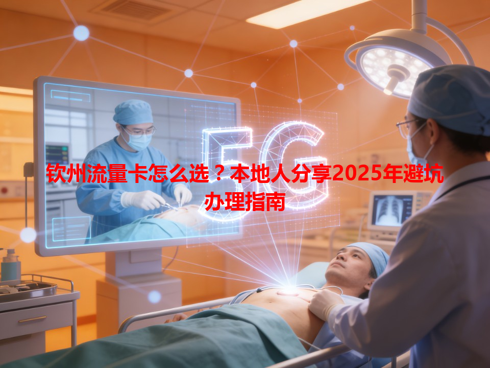钦州流量卡怎么选？本地人分享2025年避坑办理指南