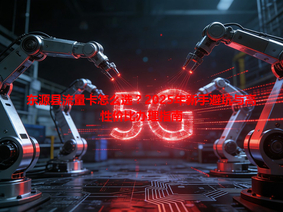 东源县流量卡怎么选？2025年新手避坑与高性价比办理指南