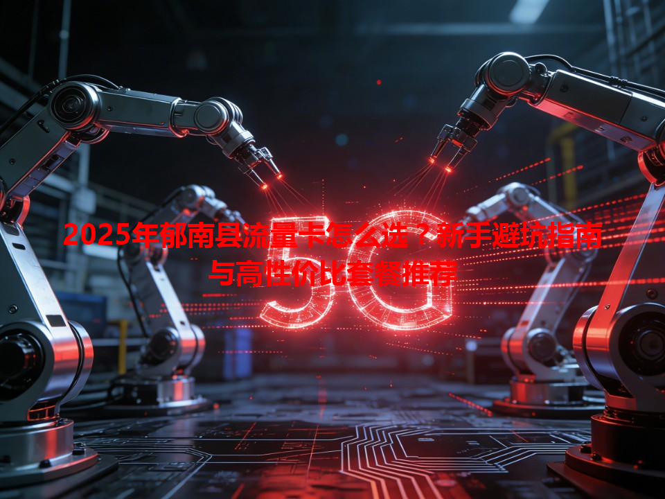 2025年郁南县流量卡怎么选？新手避坑指南与高性价比套餐推荐