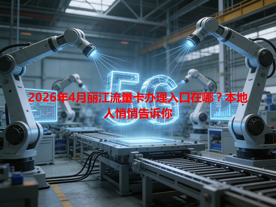 2026年4月丽江流量卡办理入口在哪？本地人悄悄告诉你