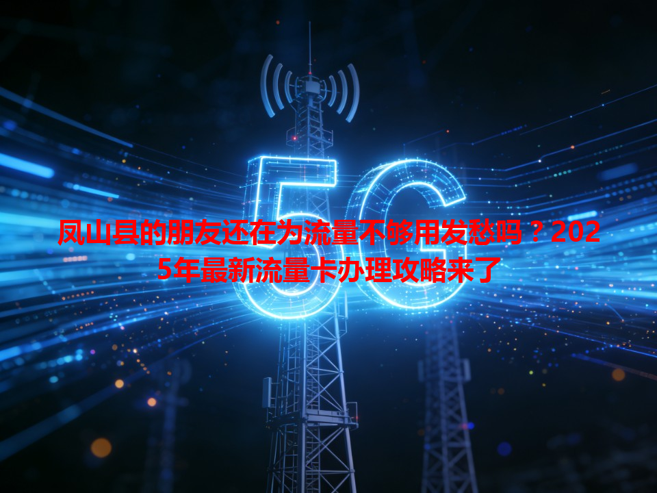 凤山县的朋友还在为流量不够用发愁吗？2025年最新流量卡办理攻略来了