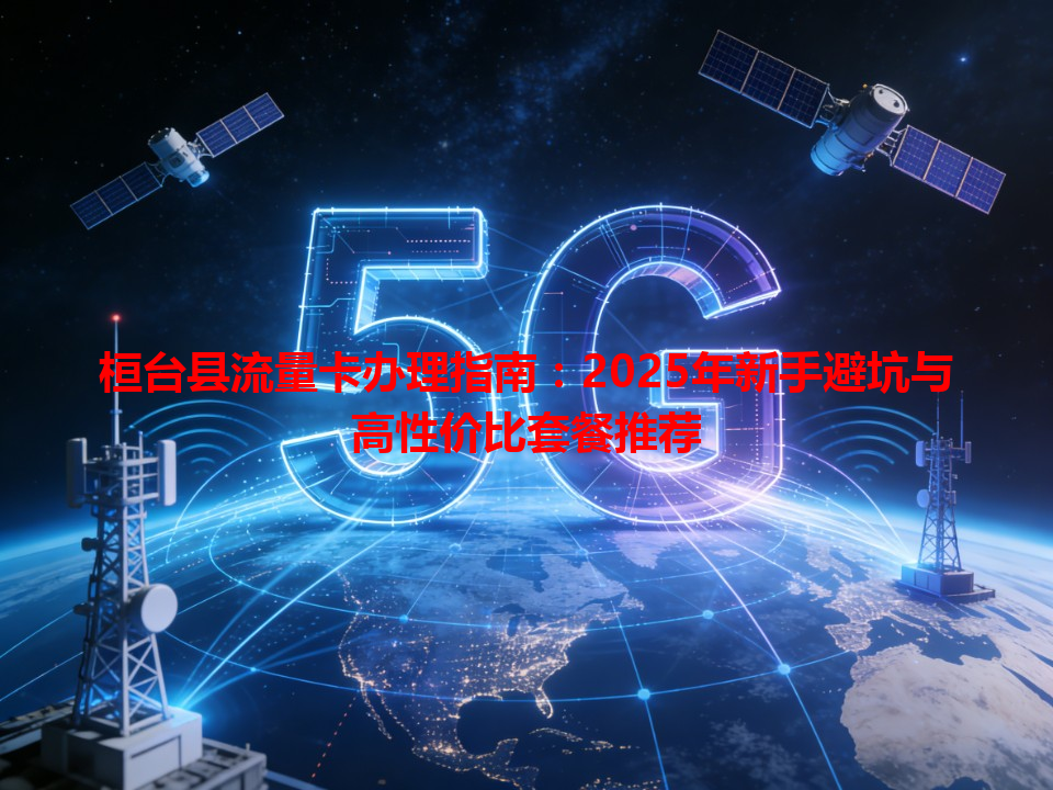 桓台县流量卡办理指南：2025年新手避坑与高性价比套餐推荐