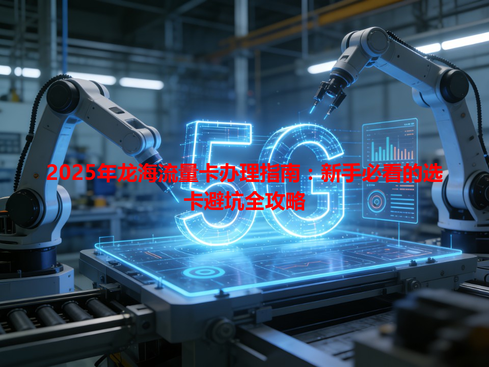 2025年龙海流量卡办理指南：新手必看的选卡避坑全攻略