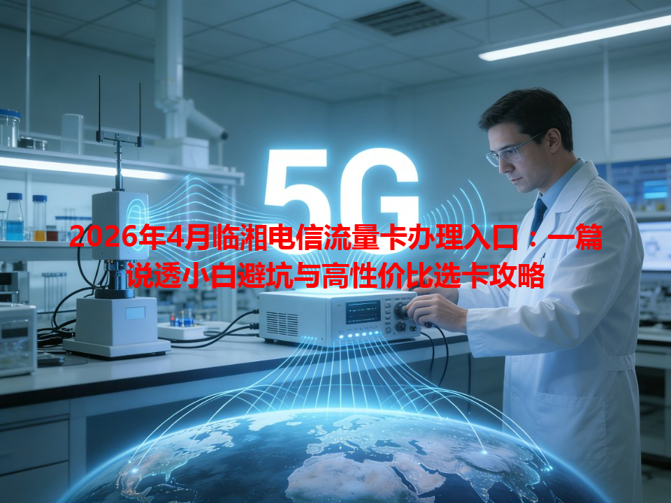 2026年4月临湘电信流量卡办理入口：一篇说透小白避坑与高性价比选卡攻略
